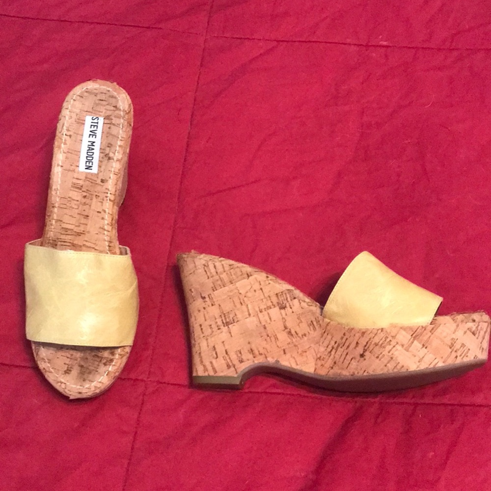 Steve Madden wedge sandals